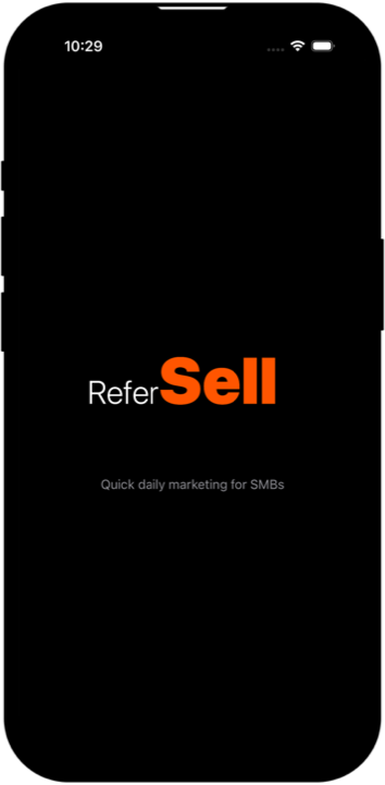 ReferSell mobile app preview